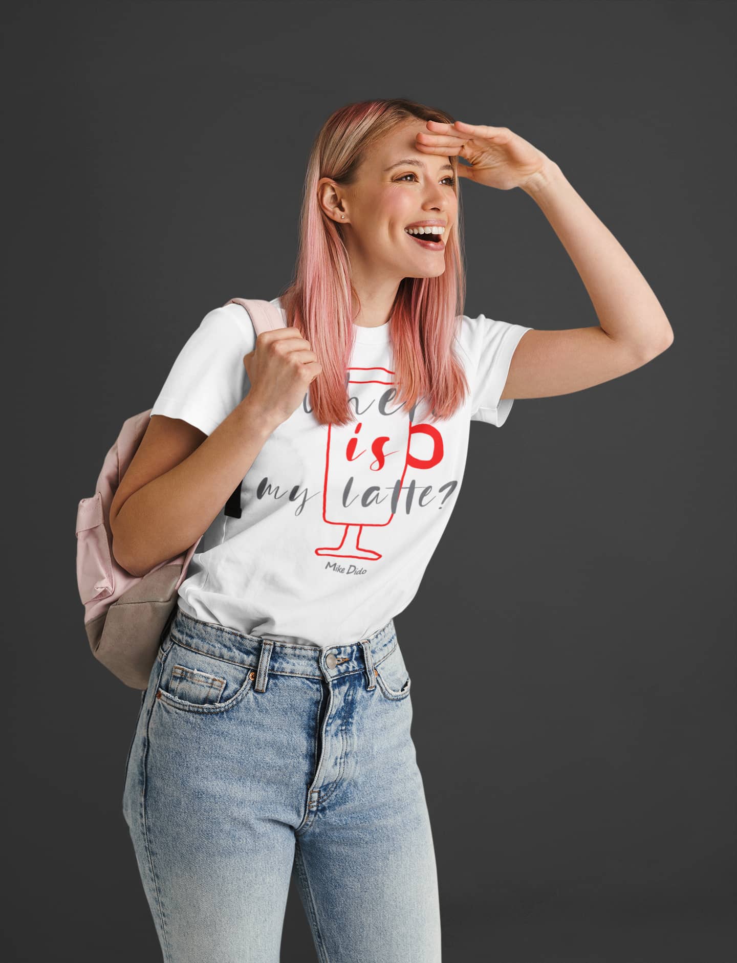 Woman T Shirt For Coffee Lovers by Mike Dido