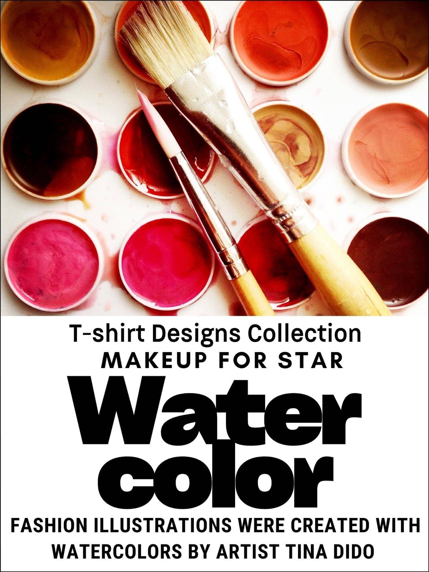 Premium Crafted Fashion T-Shirt With Lindsey Wixson Art By TINA DIDO