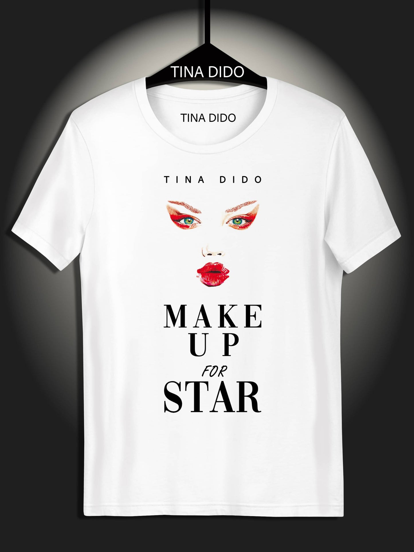 Premium Crafted Fashion T-Shirt With Lindsey Wixson Art By TINA DIDO